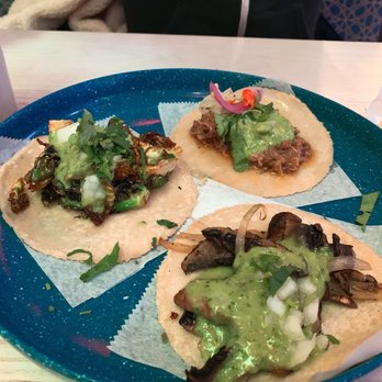 Taco City DC - Chilorio de Res Hongos Taco Crispy Brussels Sauteed Mushrooms - Mexican Near Me - Washington, DC, District of Columbia Taco City DC - Chilorio de Res Hongos Taco Crispy Brussels Sauteed Mushrooms - Mexican Near Me - Washington, DC, District of Columbia