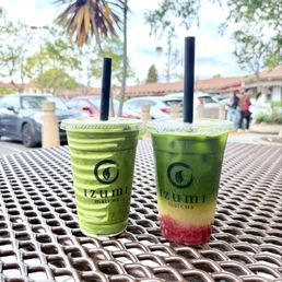 crème brûlée matcha swirl, strawberry yuzu matcha tea crème brûlée matcha swirl, strawberry yuzu matcha tea