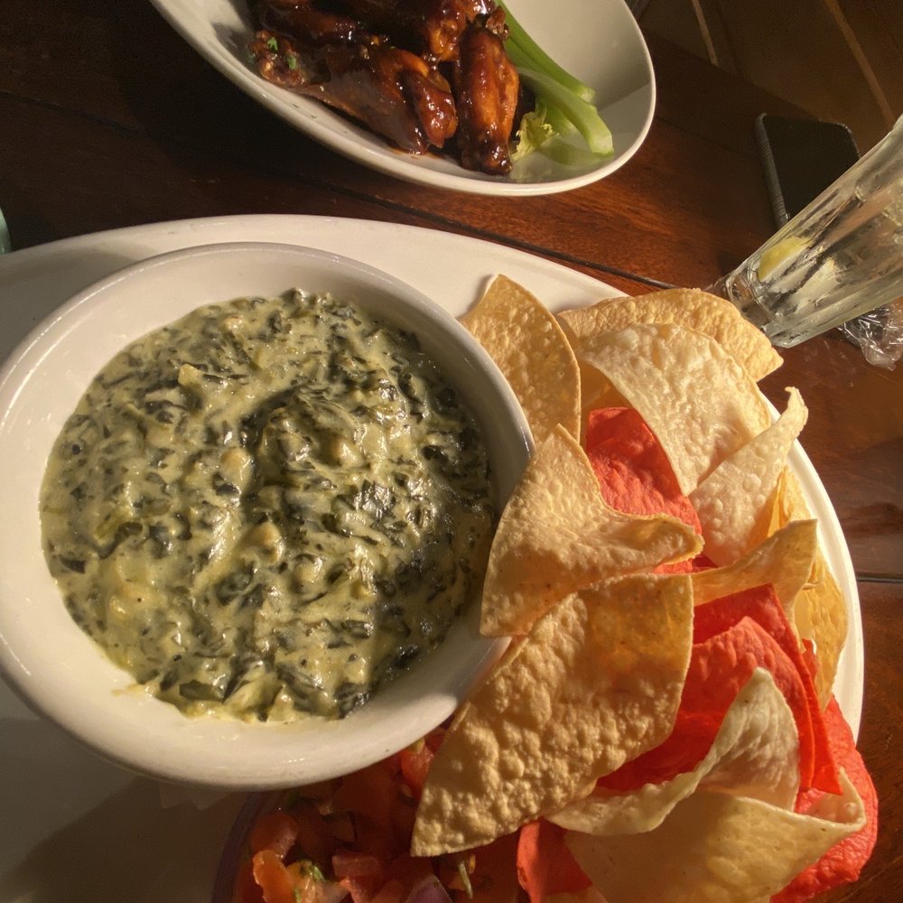 Bahama Breeze - Spinach Dip & Chips and Habanero Wings - Caribbean Near Me - Duluth, Georgia Bahama Breeze - Spinach Dip & Chips and Habanero Wings - Caribbean Near Me - Duluth, Georgia