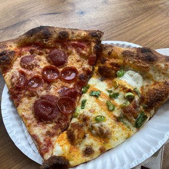 Andy’s Pizza - Tysons - Pepperoni Slice-Buffalo Crispy Chicken Slice- - Pizza Near Me - McLean, Virginia Andy’s Pizza - Tysons - Pepperoni Slice-Buffalo Crispy Chicken Slice- - Pizza Near Me - McLean, Virginia