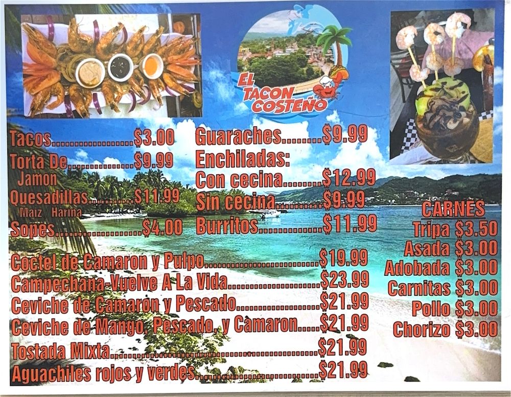 El Costeño Tex Mex