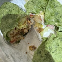 Greek Breakfast Wrap