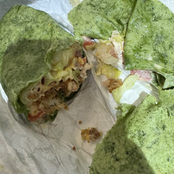 America's Dog & Burger - "Greek breakfast wrap". Yeah right - Hot Dogs Near Me - Chicago, Illinois