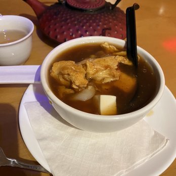 9 Dragons - Hot and sour soup with mixed seafood - Chinese Near Me - Charles Town, West Virginia