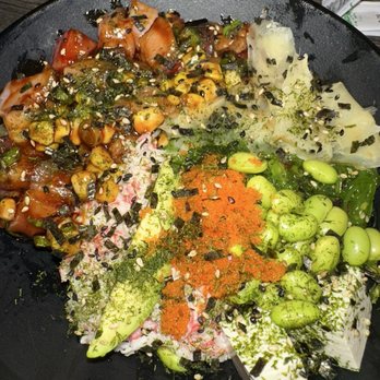 Kyoto Ramen - Trinity Poke Bowl (Salmon, Tuna, Hamachi) - Ramen Near Me - El Cerrito, California Kyoto Ramen - Trinity Poke Bowl (Salmon, Tuna, Hamachi) - Ramen Near Me - El Cerrito, California