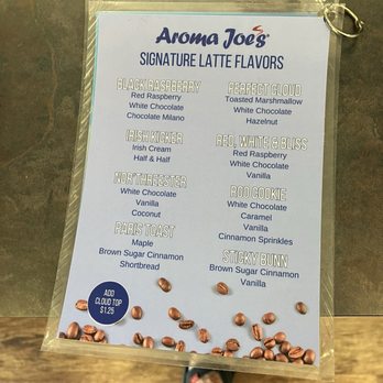 Aroma Joe's - Menu - Coffee & Tea Near Me - Greensburg, Pennsylvania Aroma Joe's - Menu - Coffee & Tea Near Me - Greensburg, Pennsylvania