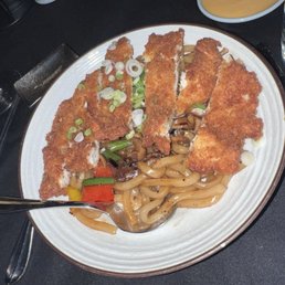 Chicken katsu Udon Noodles