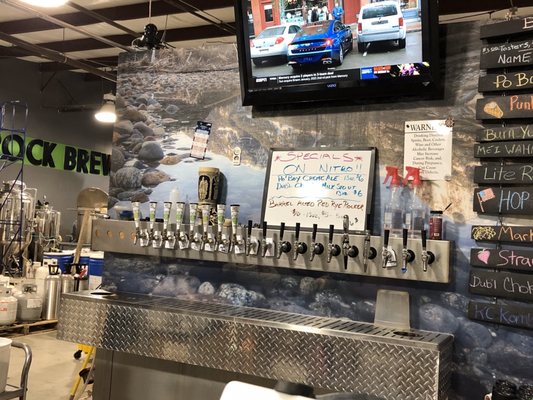 Photo of River Rock Brewery - Galt, CA, US. Beers on tap