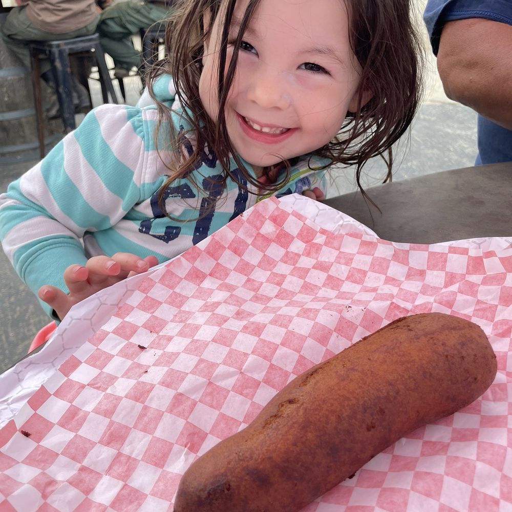 Slappys Chowder House - Corn dog. Fan favorite! - Breakfast & Brunch Near Me - Oceano, California Slappys Chowder House - Corn dog. Fan favorite! - Breakfast & Brunch Near Me - Oceano, California