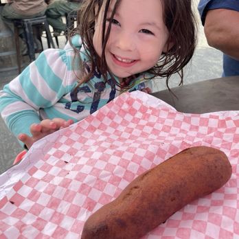 Slappys Chowder House - Corn dog. Fan favorite! - Breakfast & Brunch Near Me - Oceano, California