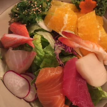 Flying Roll - Sashimi salad. So pretty - Sushi Bars Near Me - Duluth, Georgia Flying Roll - Sashimi salad. So pretty - Sushi Bars Near Me - Duluth, Georgia