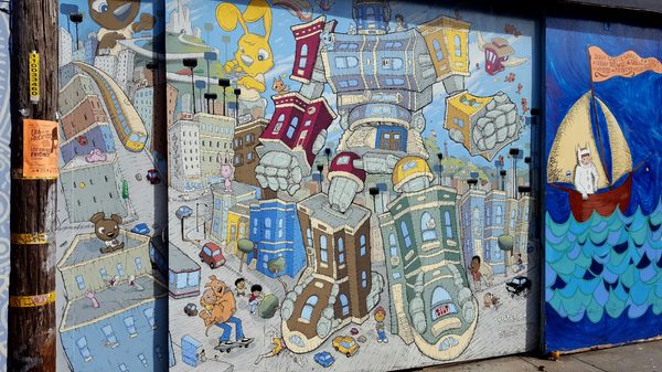 Precita Eyes Muralists by null