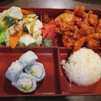 Sushi House - Sweet and sour chicken bento - Sushi Bars Near Me - Spokane Valley, Washington Sushi House - Sweet and sour chicken bento - Sushi Bars Near Me - Spokane Valley, Washington