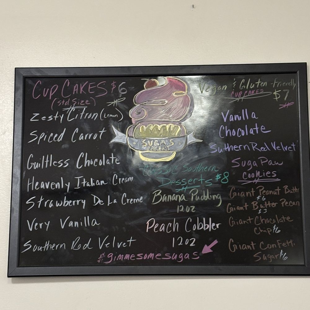 Suga's Cakery - Menu (4/18) - Bakeries Near Me - Pflugerville, Texas