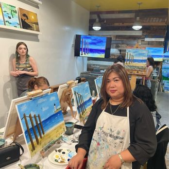 Paint And Unwine - Paint & Sip Near Me - Redondo Beach, California Paint And Unwine - Paint & Sip Near Me - Redondo Beach, California