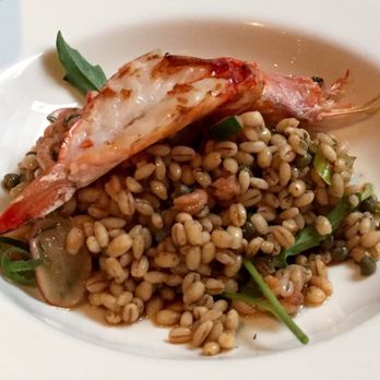 Fish Market - Brown Shrimp, King Prawn & Barley Salad - Seafood Near Me - London, XGL Fish Market - Brown Shrimp, King Prawn & Barley Salad - Seafood Near Me - London, XGL