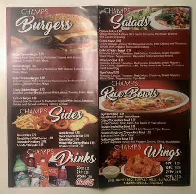 Menu photo 8 Champs Pizza Sterling, VA Menu photo 8 Champs Pizza Sterling, VA
