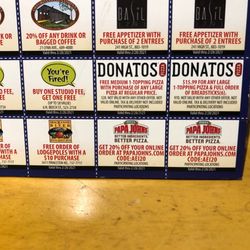 Papa Johns Pizza - The Papa John's coupons that they refuse to honor.