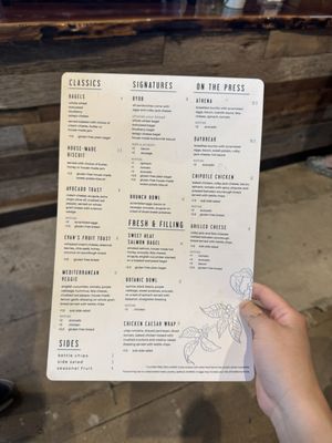 Menu photo 5 The Well Coffeehouse Nashville, TN