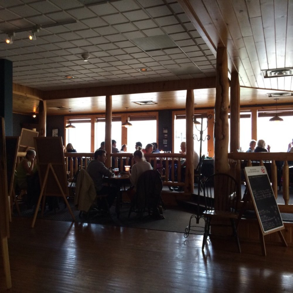 Fiddle River Restaurant - A view of the restaurant from my seat. - Seafood Near Me - Jasper, Alberta