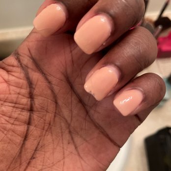 Beaute Nail Spa - One week later $115 in payments plus $20 tip and this is what I get - Nail Salons Near Me - Huntsville, Alabama Beaute Nail Spa - One week later $115 in payments plus $20 tip and this is what I get - Nail Salons Near Me - Huntsville, Alabama