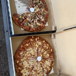XL pineapple pizza, XL Combo