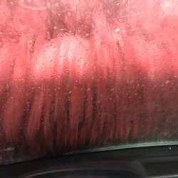 Big brushes cleaning my car :)