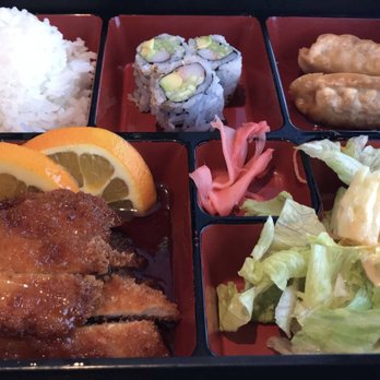 Kyoto - The orange chicken lunch bento box. - Japanese Near Me - Greenfield, Wisconsin Kyoto - The orange chicken lunch bento box. - Japanese Near Me - Greenfield, Wisconsin