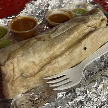 El Roy's Express Mex - Shrimp burrito - Mexican Near Me - Petaluma, California