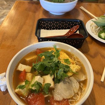 Pho Far East - #55. Bun Rieu; - Vietnamese Near Me - Raleigh, North Carolina