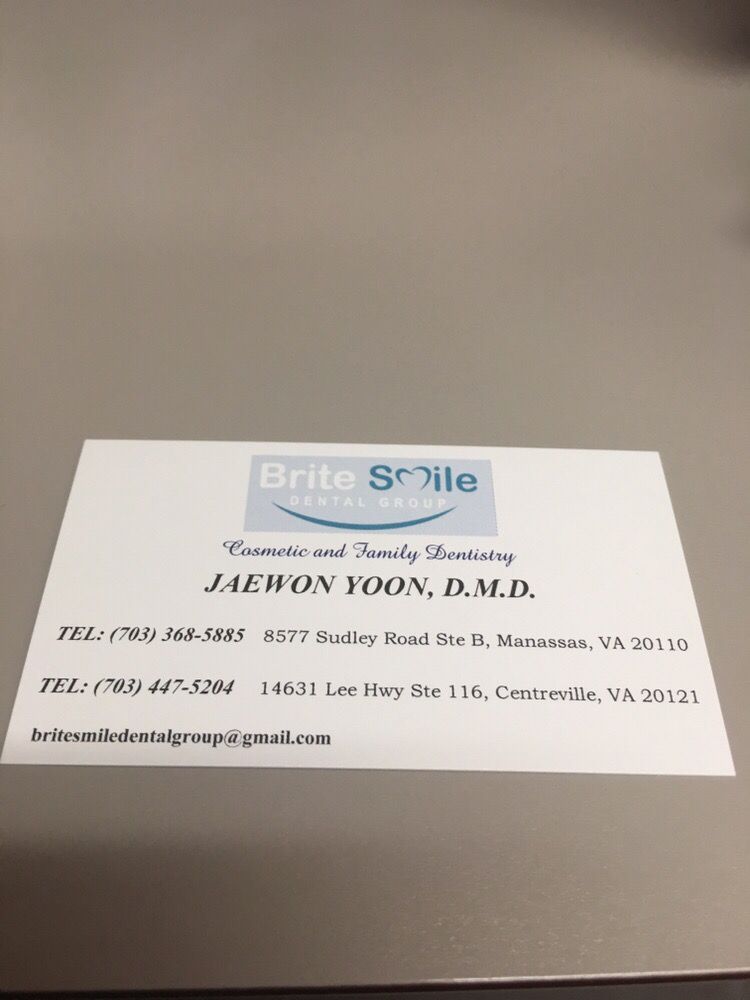 BRITE SMILE DENTAL Updated August 2024 8577 Sudley Rd, Manassas