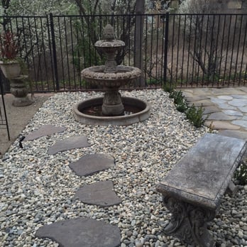 Garcia Landscaping - Luis and his crew were able to move the fountain from another area in the yard, hook up a new pump and make this great area! - Landscaping Near Me Garcia Landscaping - Luis and his crew were able to move the fountain from another area in the yard, hook up a new pump and make this great area! - Landscaping Near Me