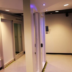 Lion's Gate Space Center - The Alpha Lab is equipped with a blast cabinet, clear marker boards, and a brig for holding any hostile characters you may encounter.