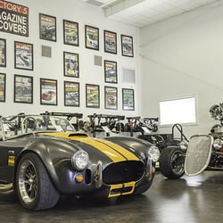 Factory Five Racing - The showroom at Factory Five.