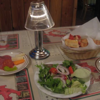 DeNicola's Restaurant - (Mar 20, '14) The antipasto, salad, and bread basket with a piece of bruschetta included. The creamy pesto dressing is very tasty. - Italian Near Me - Portland, Oregon DeNicola's Restaurant - (Mar 20, '14) The antipasto, salad, and bread basket with a piece of bruschetta included. The creamy pesto dressing is very tasty. - Italian Near Me - Portland, Oregon
