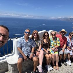 Sorrento Silver Star Tours - Lorenzo LOVES taking family photos.  Some of our best photos of our trip!