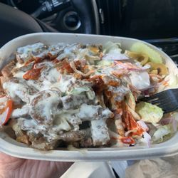 LaGuardia - Lamb over Rice Plate