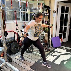 FitBody Training - Great job Swati with the cable fly exercises!