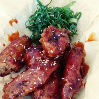 Bumblebees BBQ and Grill - The wings. I really, REALLY liked them!!! I would order these again. - New American Near Me - Midvale, Utah