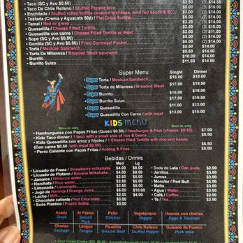 Taqueria Super Burrito - Menu 9/23 - Mexican Near Me - Chicago, Illinois Taqueria Super Burrito - Menu 9/23 - Mexican Near Me - Chicago, Illinois