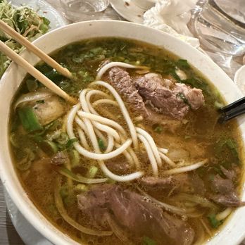 Pho & Beyond - N1. Bun Bo Hue Beef Shank, Tendon & Pork Patty - Vietnamese Near Me - Las Vegas, Nevada