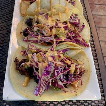 Red House - Pork Belly Kimchi Tacos - New American Near Me - Renton, Washington