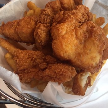 Stephanie's - Fish and chips were like fish nuggets - American Near Me - Boston, Massachusetts Stephanie's - Fish and chips were like fish nuggets - American Near Me - Boston, Massachusetts