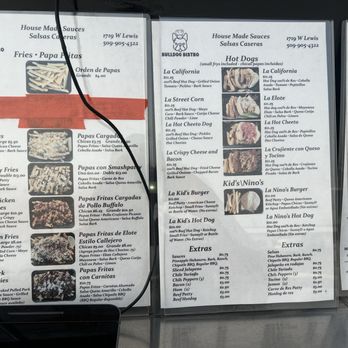 Bulldog Bistro - Menu - Burgers Near Me - Pasco, Washington