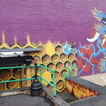 Cafe Rewind - Murals - so cool - Arcades Near Me - Akron, Ohio