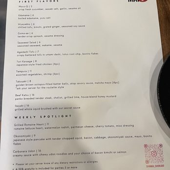 Shinmai Shokudo - Menu - Japanese Near Me - Cary, North Carolina Shinmai Shokudo - Menu - Japanese Near Me - Cary, North Carolina