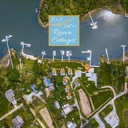 J & S Reeve Cottages - Birds Eye View of All Our Cottages on the Waterfront.