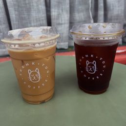 Boring latte and cold brew Boring latte and cold brew