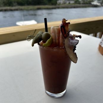 Blue Drum - Bloody Mary Brunch is a meal in itself!! - Seafood Near Me - Little River, South Carolina Blue Drum - Bloody Mary Brunch is a meal in itself!! - Seafood Near Me - Little River, South Carolina