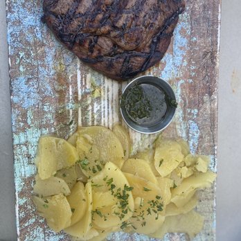 Crazy About You - Angus grilled churrasco w/ "smashed potatoes" - Mediterranean Near Me - Miami, Florida